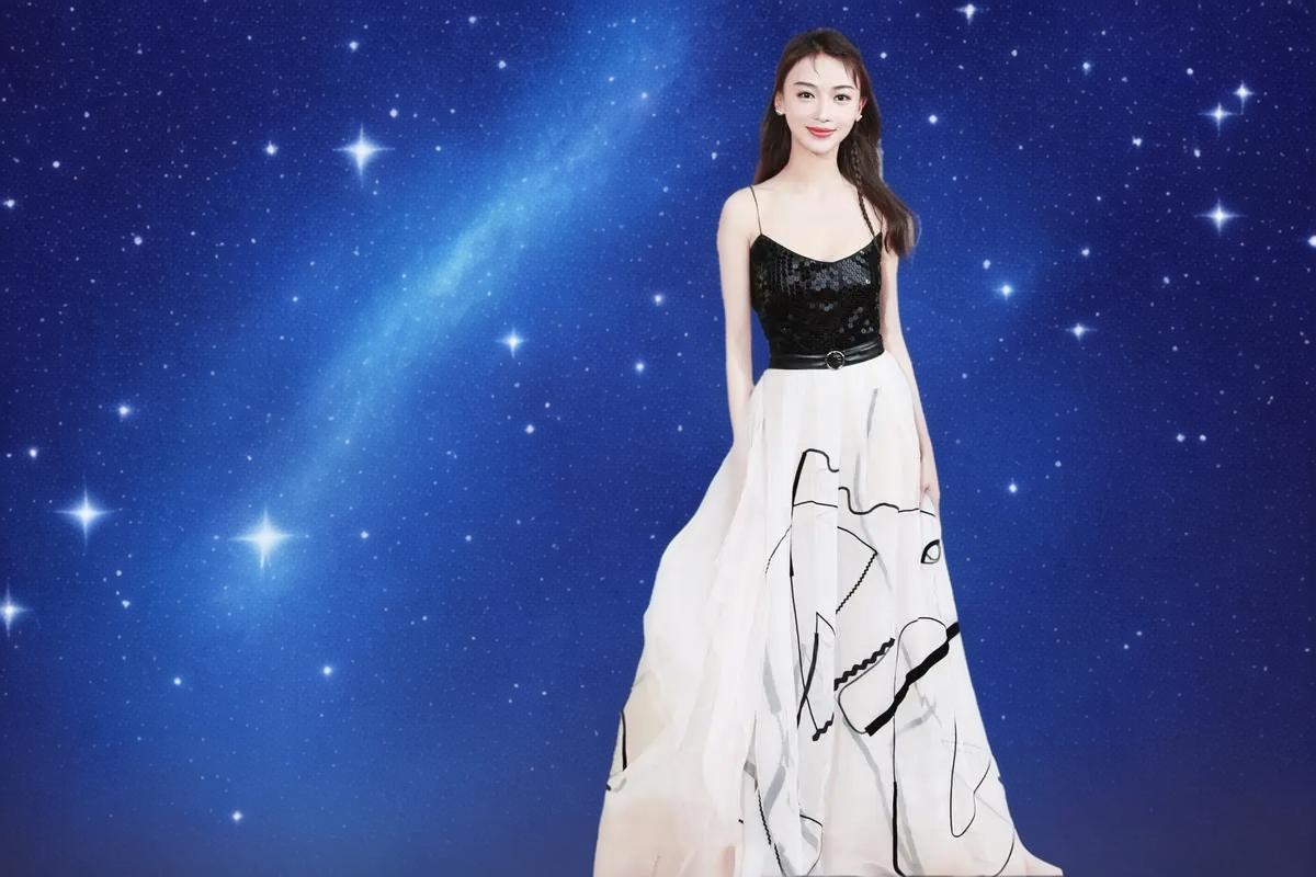 Wu Jinyan in Dress